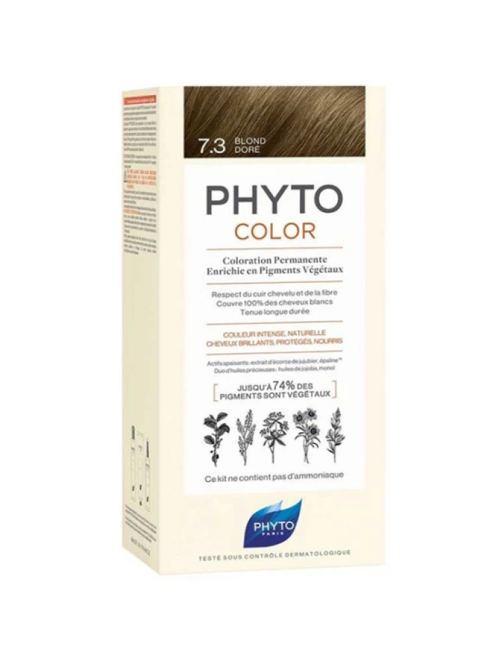 Phyto Phytocolor Bitkisel Saç Boyası 7 3 Kumral Dore