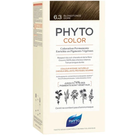 Phyto Phytocolor Bitkisel Saç Boyası 6 3 Koyu Kumral Dore