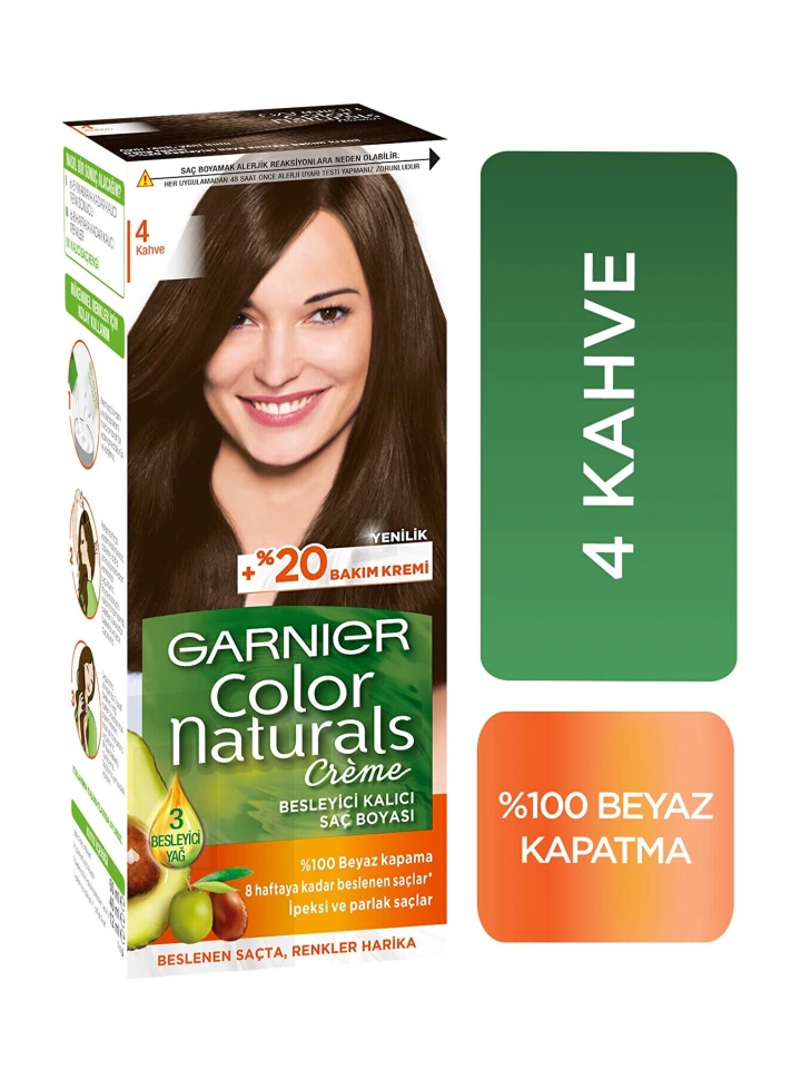 Garnıer Color Naturel 4 Ch Saç Boyası