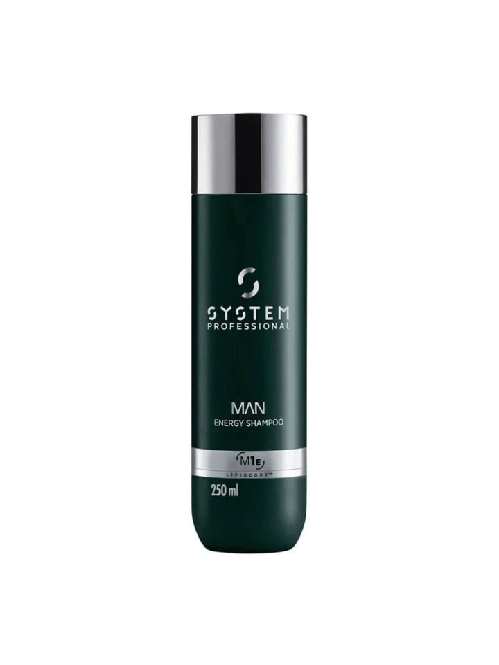 Wella System Professional Man M1E Energy Erkeklere Özel İnce Telli Saçlar İçin Hacimledirici Enerji Şampuanı 250ml