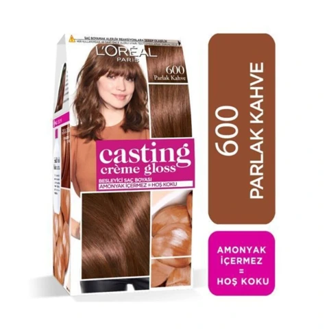 Loreal Casting Creme Gloss TR 600 Blond Fonce Parlak Kahve Saç Boyası