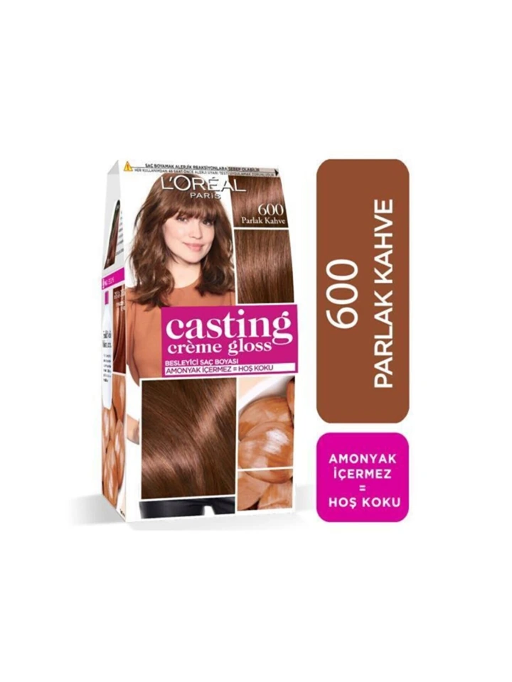 Loreal Casting Creme Gloss TR 600 Blond Fonce Parlak Kahve Saç Boyası