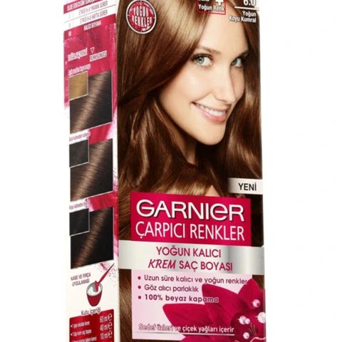 Garnıer Color  Naturel Çarpıcı Renkler  6,0 Yoğun Koyu Kumral