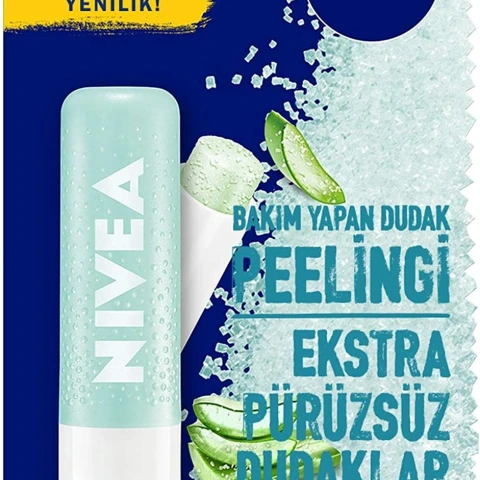 Nivea Dudak Peeling Scrup Aloea Vera