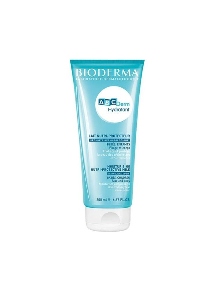 Bioderma Abc Derm Hydratant Milk 200 ML Çocuklar İçin Bakım Sütü