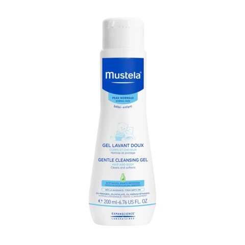 Mustela Gentle Cleansing Gel 200 ML Yenidoğan Şampuanı