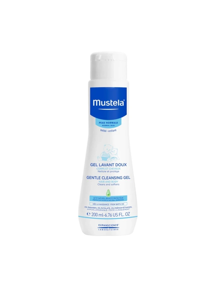 Mustela Gentle Cleansing Gel 200 ML Yenidoğan Şampuanı