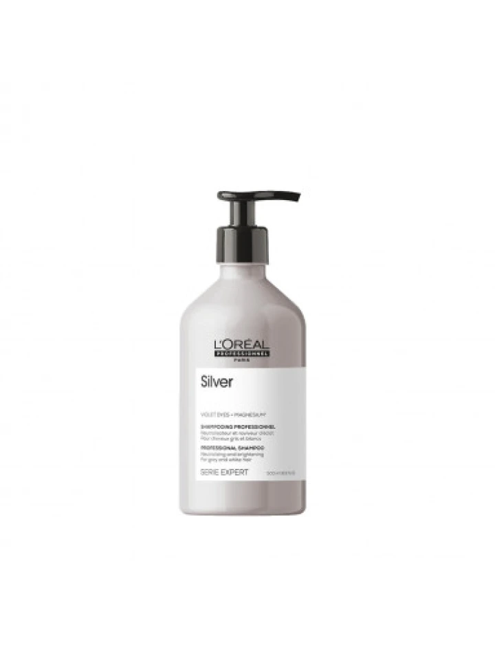 Loreal Paris Serie Expert Silver Gri ve Beyaz Saçlar için Renk Dengeleyici Mor Şampuan 500 ml