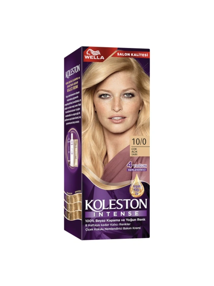 Koleston Intense Saç Boyası 10 0 Çok Açık Sarı