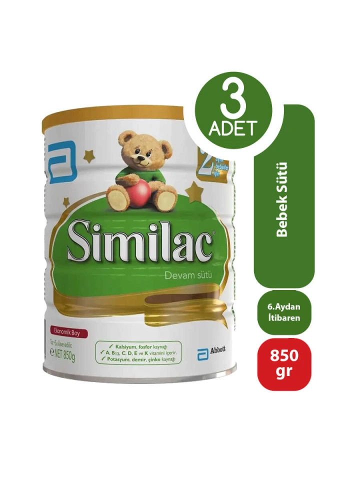 Similac 2 Devam Sütü 850 gr