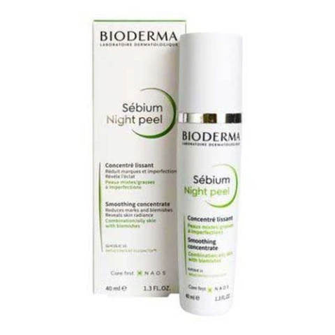 Bioderma Sebium Night Peel 40 ML Peeling Etkili Gece Kremi