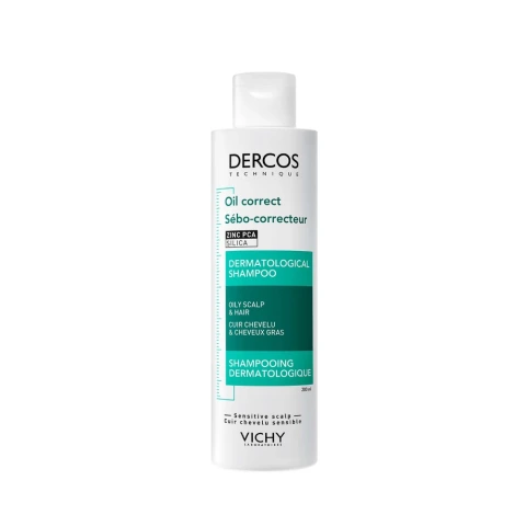 Vichy Dercos Oil Control Aşırı Yağlanma Karşıtı Bakım Şampuanı 200 ml