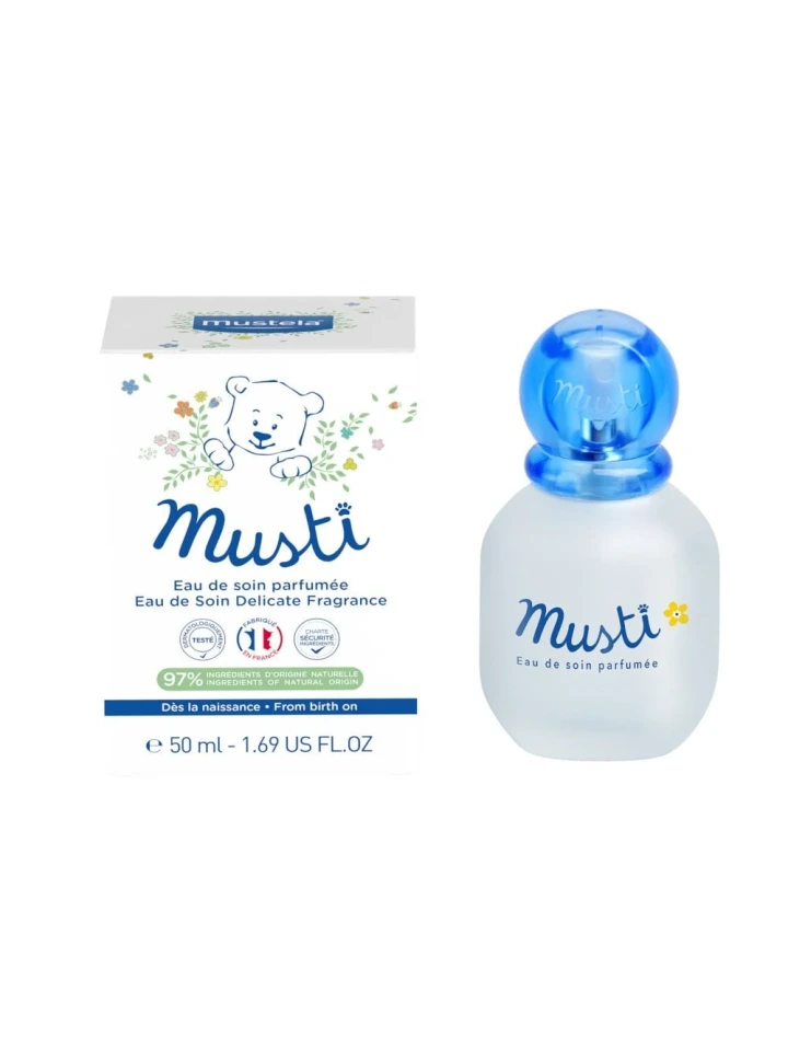 Mustela Musti Eau De Soin 50 ML Alkolsüz Bebek ve Çocuk Kokusu