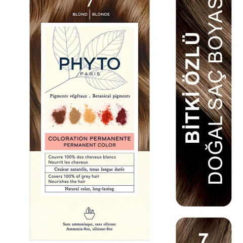 Phyto Color Bitkisel Saç Boyası - 7 Kumral