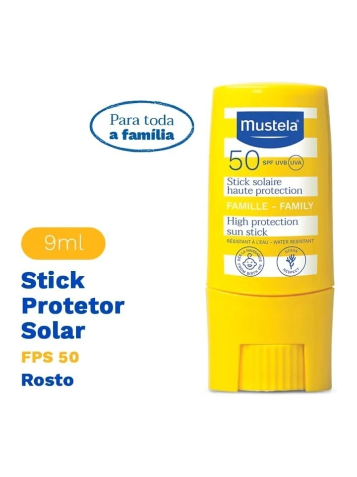 Mustela Very High Protection Sun Stick Spf 50 9 ML