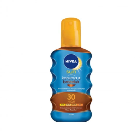 Nivea Koruma Bronzluk Sprey SPF 30 200 ML