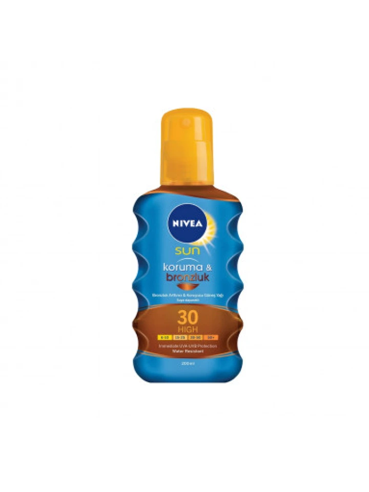 Nivea Koruma Bronzluk Sprey SPF 30 200 ML