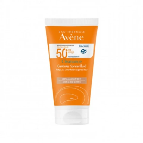 Avene Cleanance Solaire Spf 50 50 ML Yağlı Ciltler için Güneş Kremi