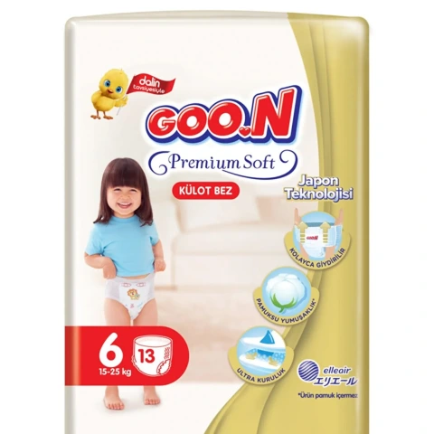 Goon  Premıum Külot İkiz 6 13