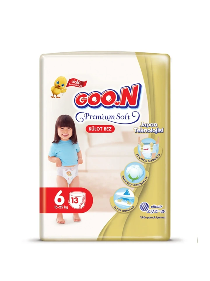 Goon  Premıum Külot İkiz 6 13
