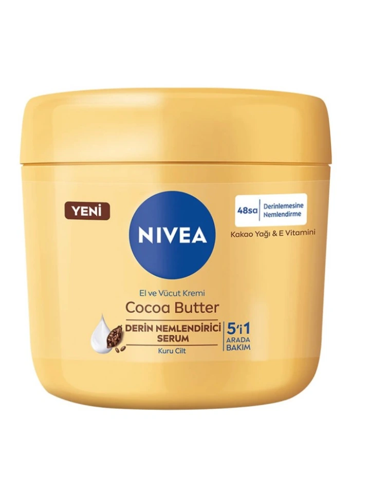 Nivea Cocoa Butter El ve Vücut Bakım Kremi 400 Ml