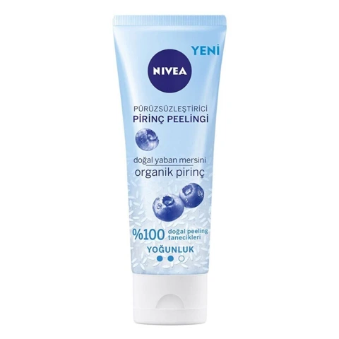 Nivea Nfc Organik Pirinç Peeling Doğal Yaban Mersinli 75 Ml