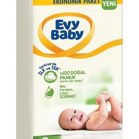 Evy Baby 3 Numara Ekonomik Paket Bebek Bezi 34 Adet