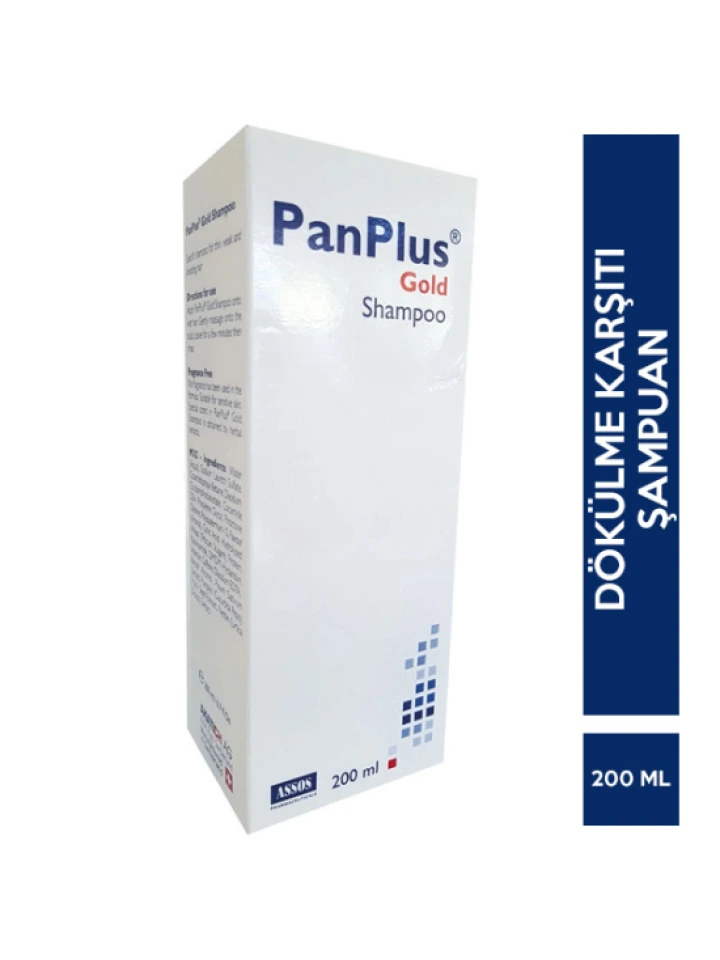 PanPlus Gold Şampuan 200 ML Dökülme Önleyici Şampuan
