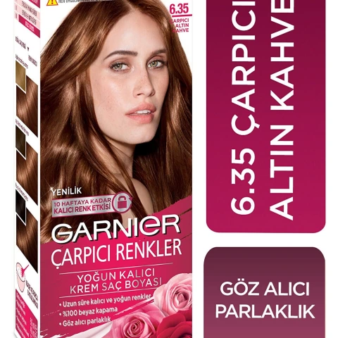 Garnıer Color Naturel Çarpıcı Renkler 6 35 Altın Kahve