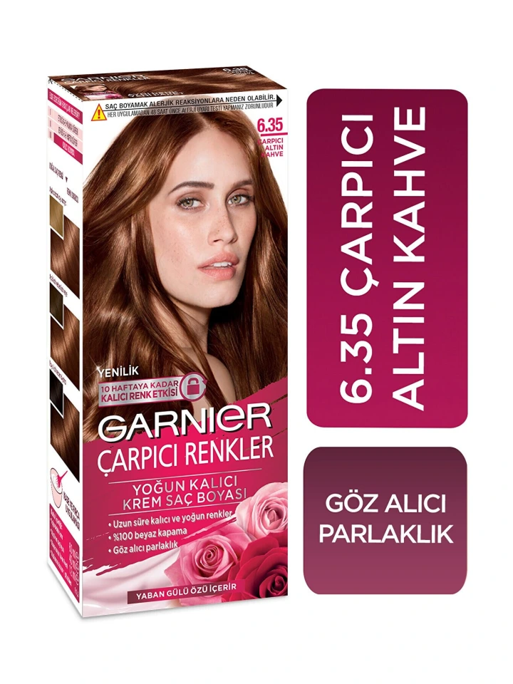 Garnıer Color Naturel Çarpıcı Renkler 6 35 Altın Kahve