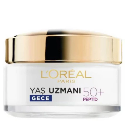 Loreal Paris Yaş Uzmanı 50 Gece Kremi 50 ml