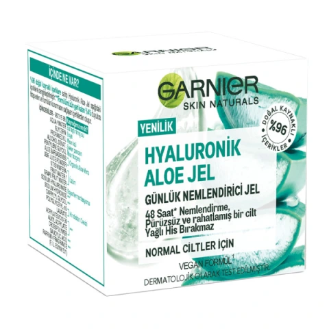 Garnier Hyaluronik Aloe Günlük Nemlendirici Jel 50 Ml