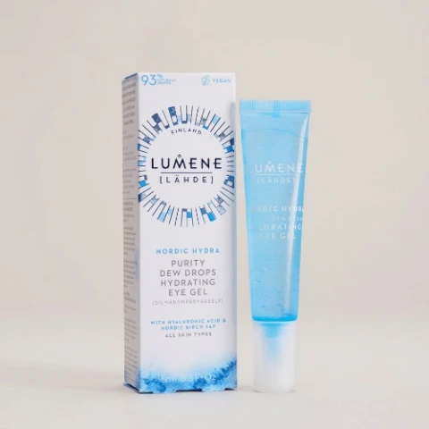 Lumene Purifying Dew Drops Hydrating Eye Gel Nemlendirici Göz Çevresi Bakım Jeli