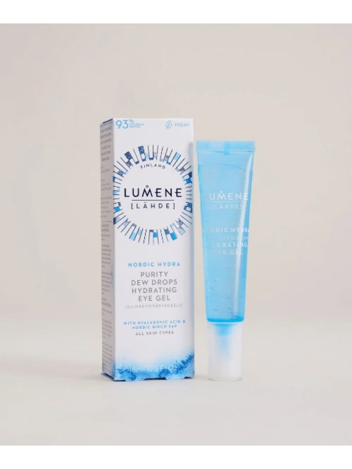 Lumene Purifying Dew Drops Hydrating Eye Gel Nemlendirici Göz Çevresi Bakım Jeli