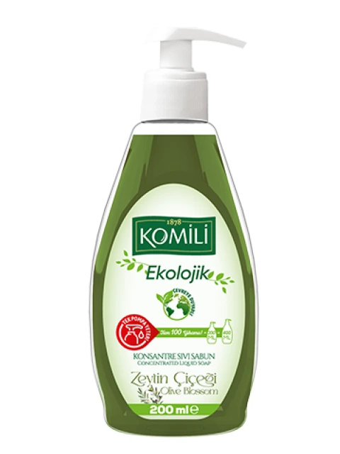 Komili Ekolojik Sıvı Sabun Zeytin 200mℓ