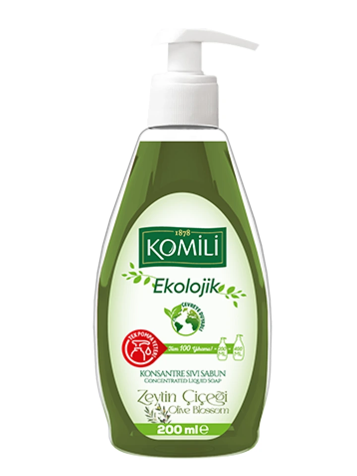 Komili Ekolojik Sıvı Sabun Zeytin 200mℓ