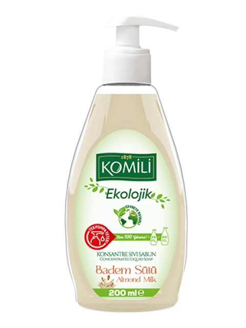 Komili Ekolojik Sıvı Sabun Badem 200mℓ