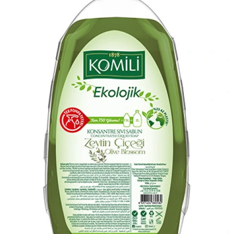 Komili Ekolojik Sıvı Sabun Zeytin 1.5ℓ
