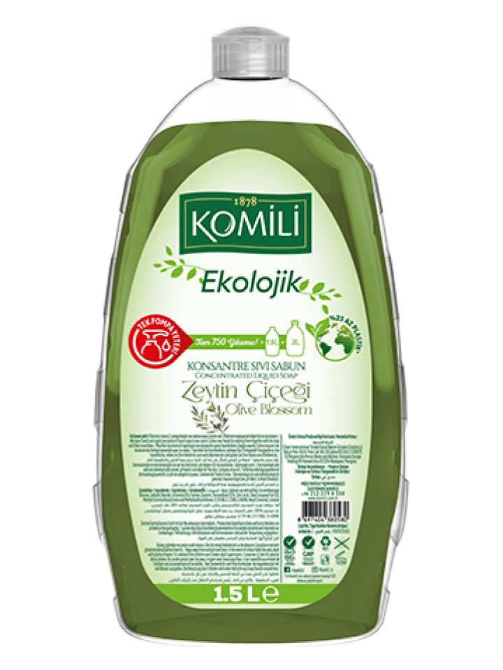 Komili Ekolojik Sıvı Sabun Zeytin 1.5ℓ