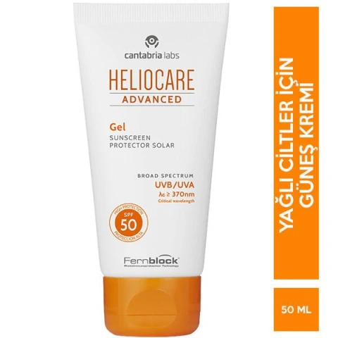 Heliocare Spf 50 Jel 50 ML Yağsız Güneş Kremi