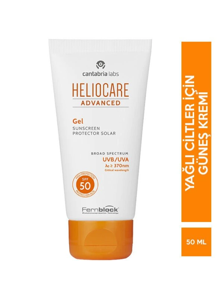 Heliocare Spf 50 Jel 50 ML Yağsız Güneş Kremi