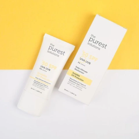 The Purest Solutions Invisible UV Protectin Daily Moisturizer Spf 50 50 ML Güneş Kremi