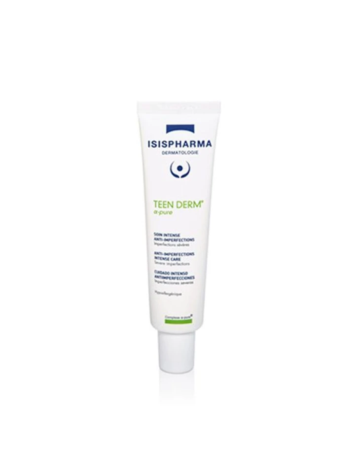 Isispharma Teen Derm Alpha Pure Yağlı Ciltler İçin Bakım Kremi 30 ML