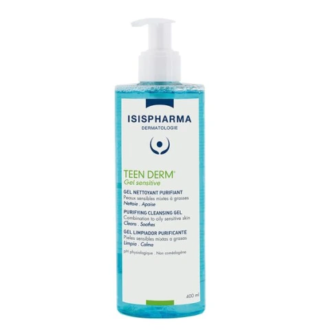 Isispharma Teen Derm Gel Sensitive Yüz Temizleme Jeli 250 ML