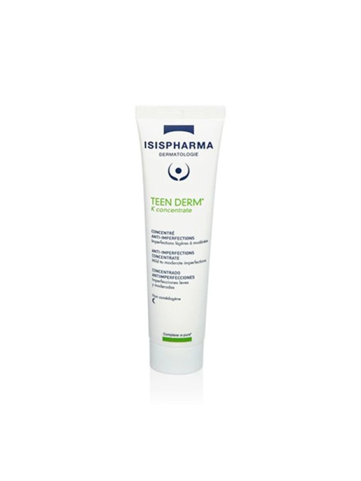 Isispharma Teen Derm K 30 ML Yağlı Ciltler için Bakım Kremi