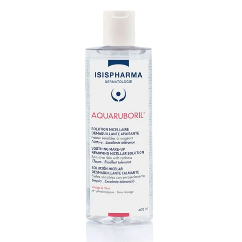 Isispharma Aquaruboril Hassas Ciltler İçin Temizleme Suyu 400 ML