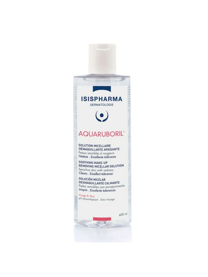 Isispharma Aquaruboril Hassas Ciltler İçin Temizleme Suyu 400 ML