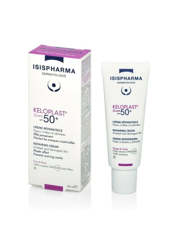 Isispharma Keloplast Scars SPF 50 40 ML Tahriş Olmuş Ciltler İçin Nemlendirici