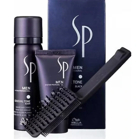 Wella Sp Men Pigment Mousse Siyah 6'lı Set