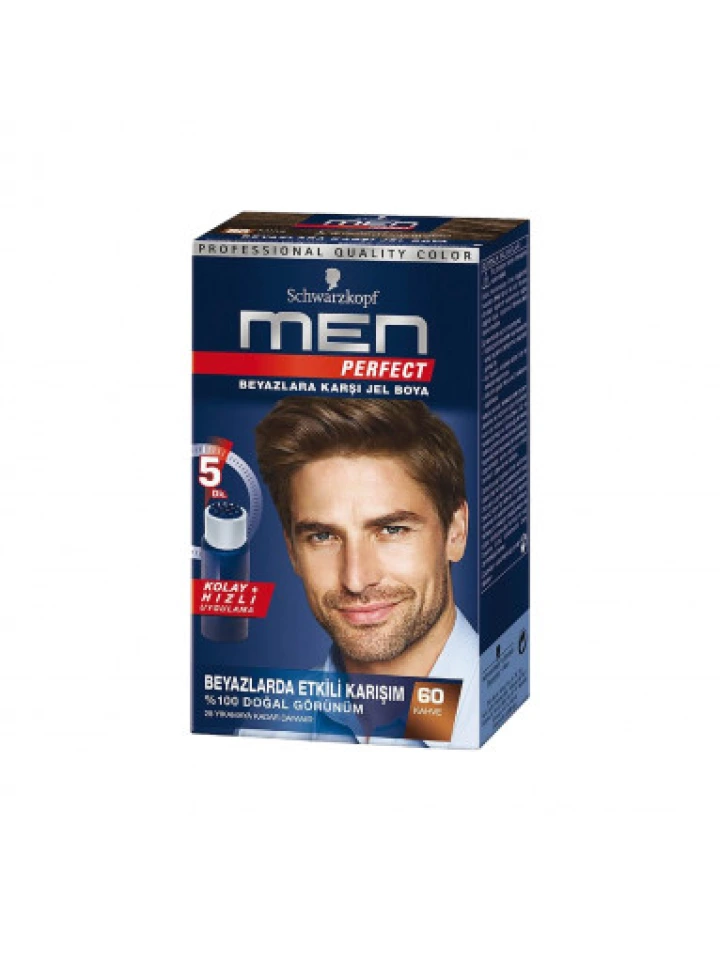 Schwarzkopf Men Perfect Saç Boyası 60 Kahve